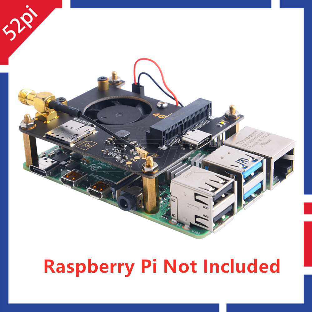 Deskpi Super6C - 52Pi Raspberry Pi 3G 4G Şapka