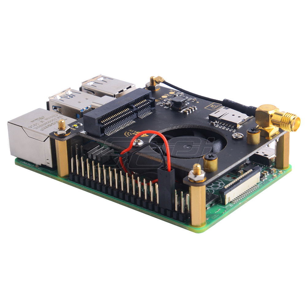 52Pi Raspberry Pi 3G 4G Şapka  - Deskpi Super6C incelemesi ve fiyatı